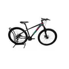 ONTRAIL - Bicicleta her r27.5 grupo 21v negra s