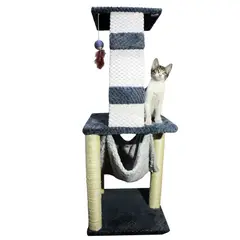 MAOS PETS - Gimnasio Rascador Para Gatos 60x60x135cm Mediano