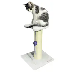 MAOS PETS - Gimnasio Rascador Para Gatos 30x30x40cm Mediano Gris