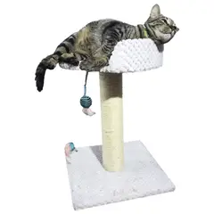 MAOS PETS - Gimnasio Rascador Para Gatos 40x40x60cm Mediano Gris