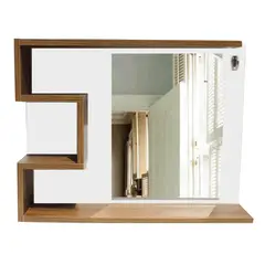 MAOS CENTRY - Gabinete Mueble para Baño Con Espejo