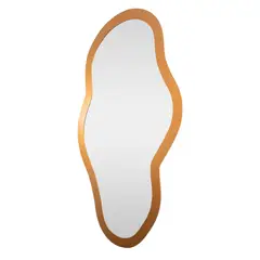 SANDALO - Espejo Irregular Mdf Monet 60X120 Cm Dorado