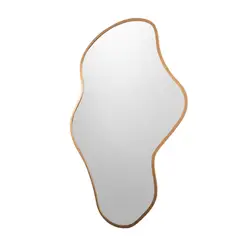 SANDALO - Espejo Irregular Mdf Moscú 80X120 Cm Dorado