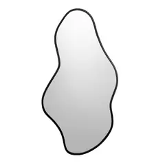 SANDALO - Espejo Irregular Mdf Dalí 70X120 Cm Negro