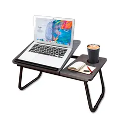 SUBE - Mesa de Cama para Computador Multifuncional Plegable Negra