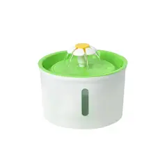 SUBE - Fuente De Agua Para Perro Purificadora Con Filtro 1.6 Lt Verde