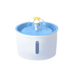 SUBE - Fuente De Agua Para Perro Purificadora Con Filtro 1.6 Lt Azul