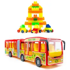 ENERGY PLUS - Combo: Yumbo Bloques Armatodo 250 Pzas + Autobús Articulado