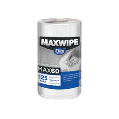 ELITE - Paño Reutilizable Maxwipe Max 60x 125 Unidades Blanco