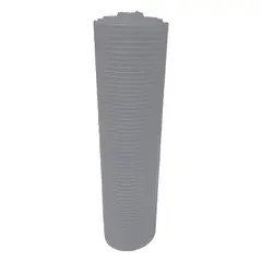 LAFERRETTERI - Malla Plástica Multiusos 7mmx7mm H150cm Rollo 30 m Gris