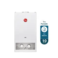 RHEEM - Calentador 10lt Gas Natural Tiro Natural