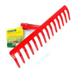 UYUSTOOLS - Escoba Rastrillo Recto 14t Barre Prado Sin Mango