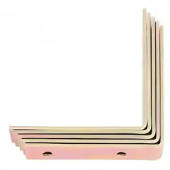 undefined - Escuadra Esquinera En Acero Plateada de 2"x2"