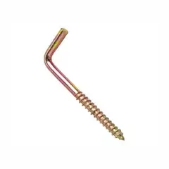 FERRAWYY - Cancamo Tipo L Plateada Con Zinc de 40x15x3mm