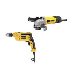 DEWALT - Taladro Percutor ½ Pulgada 770w 2.800rpm+ Pulidora 4-1/2 Pulgada 750w
