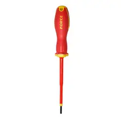 FORCE - Destornillador Pala Aislado 3 x 100 x 185 mm 713n03