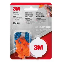 3M - Pack X 3 Tapones Reutilizables Con Cordon 90716
