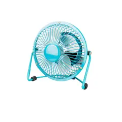 undefined - Mini Ventilador 6 Pulgadas Pc Metalico Usb Silencioso Portatil