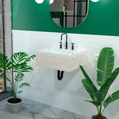 FIRPLAK - Kit Godai Lavamanos Oslo 48X43 Mueble Elevado Soder
