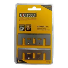 UYUSTOOLS - Cuchilla 2 Repuesto para Cepillo Eléctrico 82 mm o 12 Pulgadas