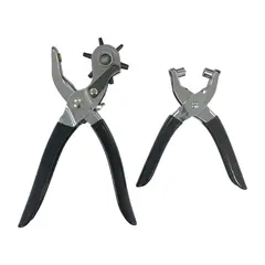 UYUSTOOLS - Alicate Sacabocados 2 Piezas con 6 Cabezas y 100 Remaches