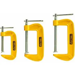 UYUSTOOLS - Juego de Prensas en C 1-2-3 Pulgadas