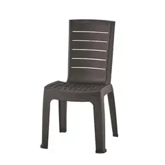 VANYPLAS - Silla Plástica Sin Brazos Aura Wengue
