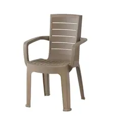 VANYPLAS - Silla Plástica Con Brazos Nova Taupe