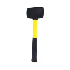 SUPERIOR - Juego de Martillos 9 Piezas de Caucho Fibra de Vidrio 16 Oz