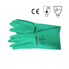 SUPERIOR - Guante De Nitrilo Verde Talla S (Par) Set X 12