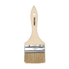 PRETUL - Brocha de 3'' Con Mango de Madera. Usos Generales x 12 Unidades