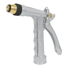 TRUPER - Pistola Metálica para Manguera 2 Funciones. Chorro Regulable x 6 Unidades