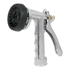 TRUPER - Pistola Metálica para Manguera de Jardinería 8 Funciones x 6 Unidades