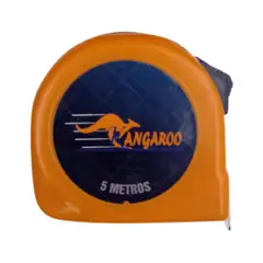 undefined - Juego de Flexómetros 12 Piezas Naranja 5 m x 19 mm Kangaroo