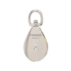 FIERO - Polea de 51 Mm. Capacidad 90 kg para Guaya. Cable O Cuerda x 12 Unidades