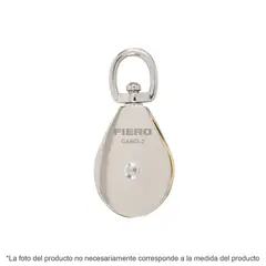 FIERO - Polea de 19 Mm. Capacidad 50 kg para Guaya. Cable O Cuerda x 12 Unidades