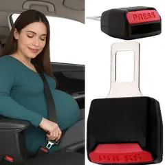 GENERICO - Extensor Alargador de Cinturón de Seguridad para Auto 1 Unidad