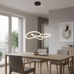 DESIGNERS LIGHTING - Lámpara Led de Techo Negro 24w 100-240v 3000k