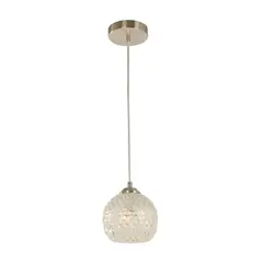 IKELITE - Lámpara de Techo Niquel Satinado 1 Luz E27 10w