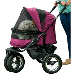 PET GEAR - Coche Para Mascotas 79x58x108cm Mediano Violeta
