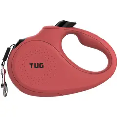 TUG - Correa Para Perro Retráctil Monocromática Mediano de 360°
