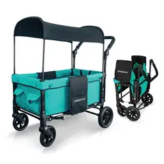WONDERFOLD - Coche Plegable. Verde Azulado ?w1og-tl Won