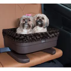 PET GEAR - Asiento Elevado Para Mascotas 56x43x28cm Mediano Marrón