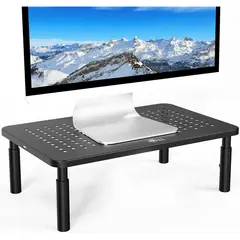 WALI - Soporte Ajustable para Monitor y Laptop Stt003