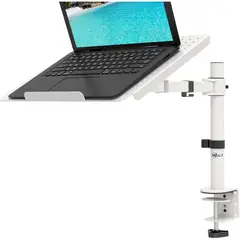WALI - Brazo de Montaje para Laptop Con Bandeja Ventilada