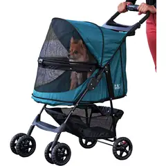 PET GEAR - Coche Para Mascotas 70x53x100cm Mediano Verde