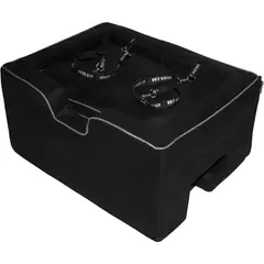 PET GEAR - Asiento Automovil Para Perros 56x43x28cm Pequeño Negro