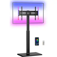 WALI - Soporte de Tv de Suelo Con Luces Led para Pantallas