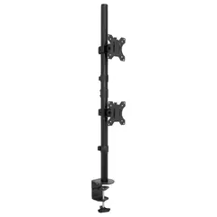 MOUNT IT - Soporte Vertical para Monitor Dual Se Adapta a 2 Pantallas