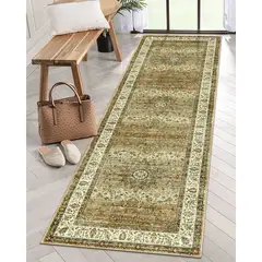 LAHOME - Alfombra Bohemia Lavable Antideslizante de 0.76m x 2.44m Marca